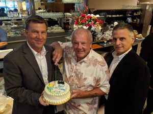 Freeholder Tanelli celebrating Antonicello 83rd birthday