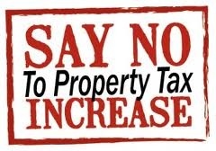 Image result for no property tax hike
